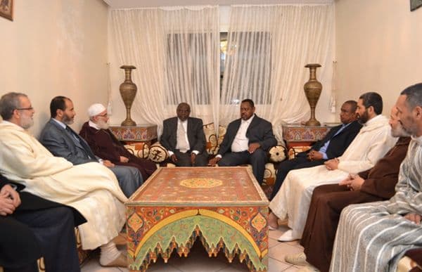 Cover Image for وفد من السودان في زيارة لتقديم العزاء لعائلة وجماعة الإمام المجدد