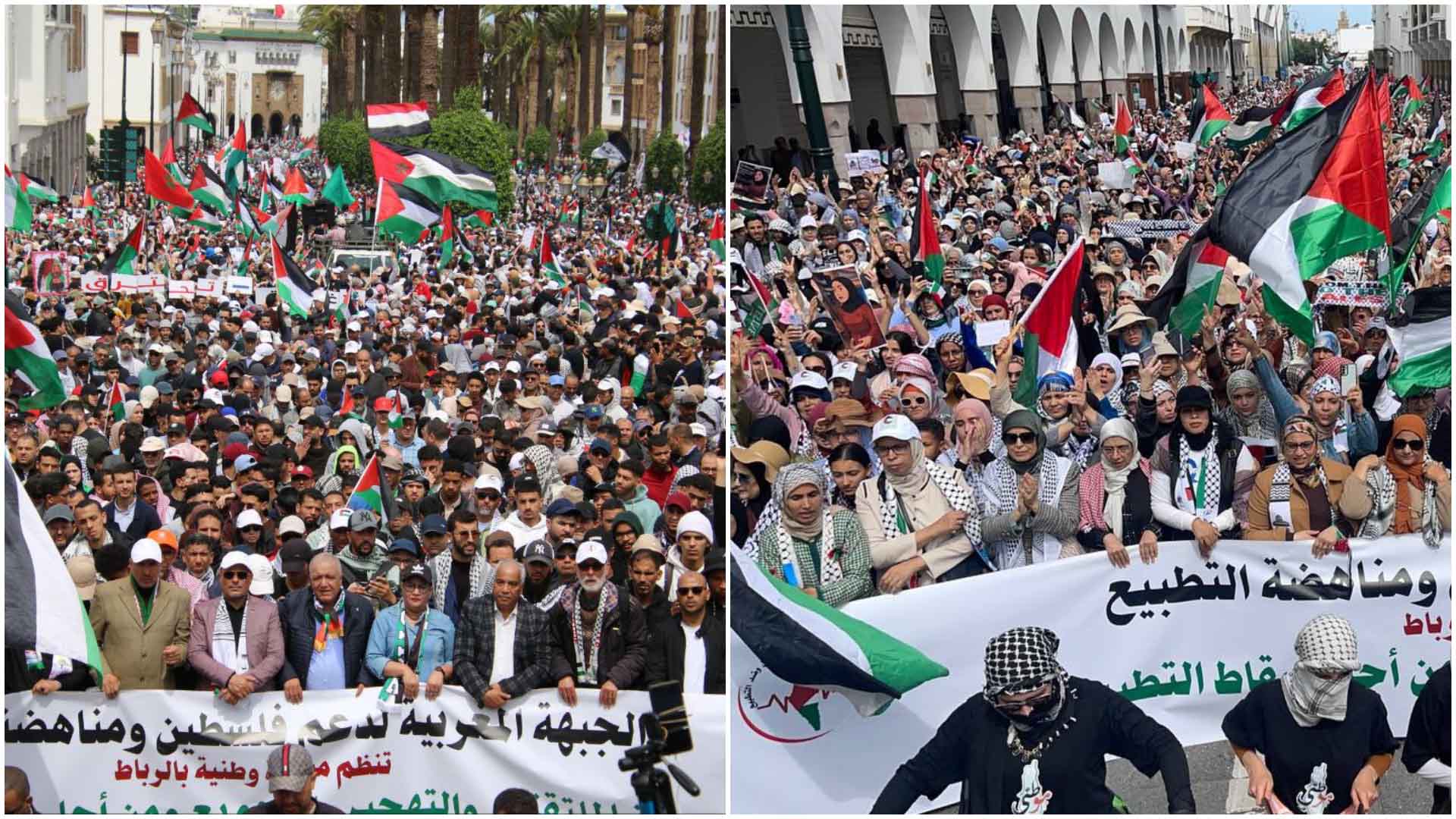 Cover Image for جماعة العدل والإحسان تدعو الشعب المغربي إلى المشاركة المكثفة في المسيرة الوطنية يوم الأحد دعما لغزة