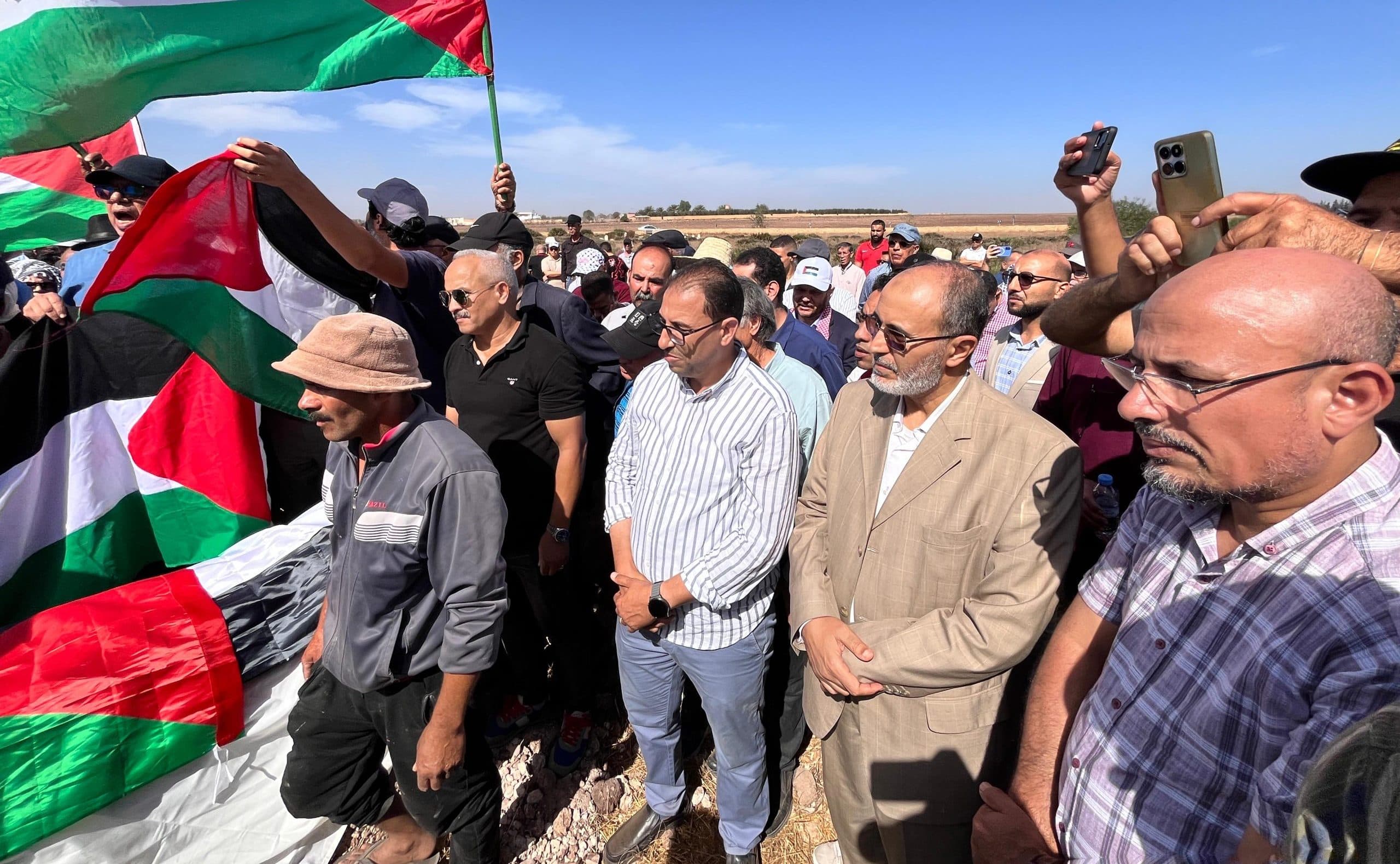 Cover Image for تشييع المناضل الراحل مصطفى براهمة بحضور وازن يؤكد رمزية مساره النضالي