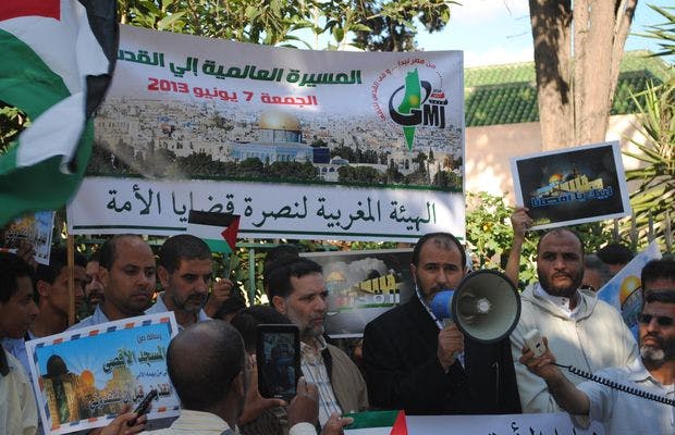 Cover Image for هيئة النصرة: عشرات الوقفات والمسيرات في يوم المسيرة العالمية نحو القدس
