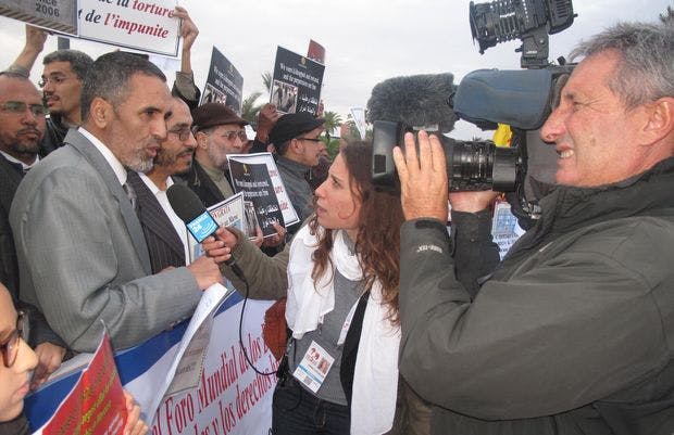 Cover Image for د. سلمي: حقوق المغاربة مهضومة، وادعاءات المخزن وهم وكذب وزور